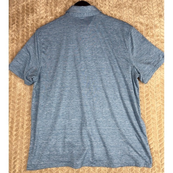 G.H. Bass & Co. Mens Blue Short Sleeve ‎ Polo Performance Shirt Size XL - Picture 10 of 12